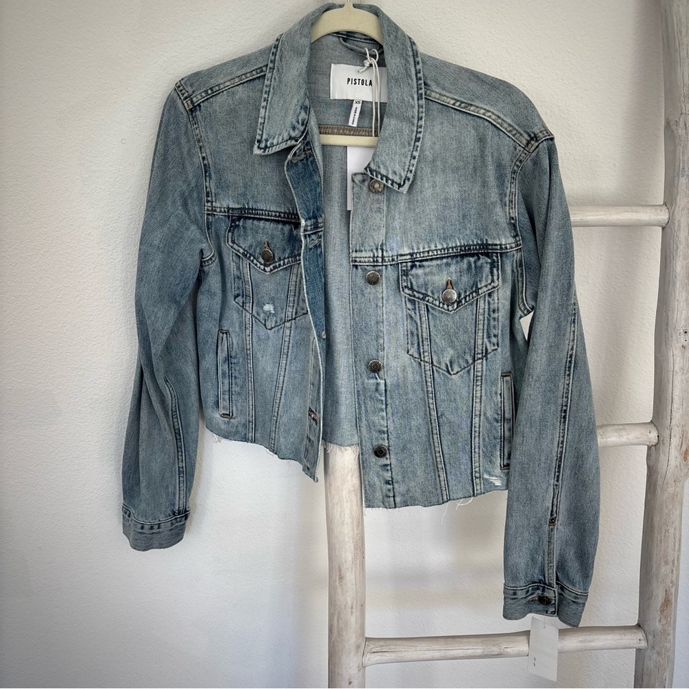 Pistola Light Blue Jean Jacket